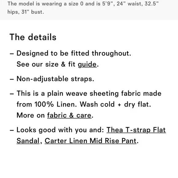 Reformation Blue and White Striped Sofia Vest - Picture 4 of 6